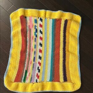 Colorful Crochet Baby Blanket